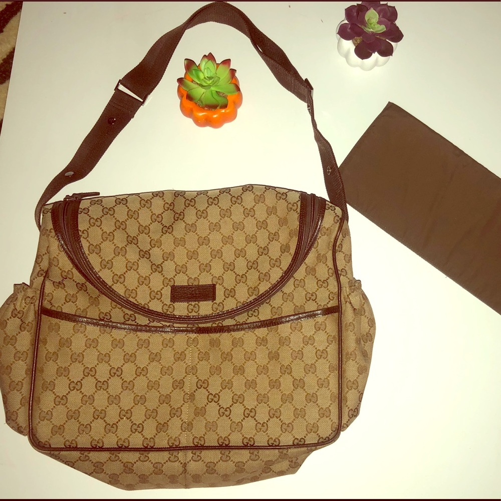 Gucci diaper bag